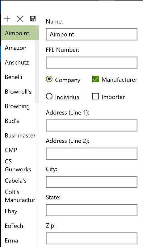 Image of Companies and People Page