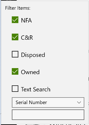Image of Item Filter